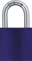 Kłódka aluminiowa 72/40 purple KD